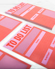 Task Planner | Pink/Red