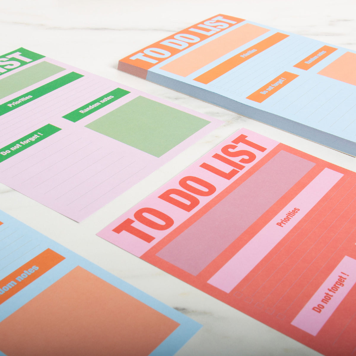 Orange Task Images Task Planner | Orange/Blue – DECORE