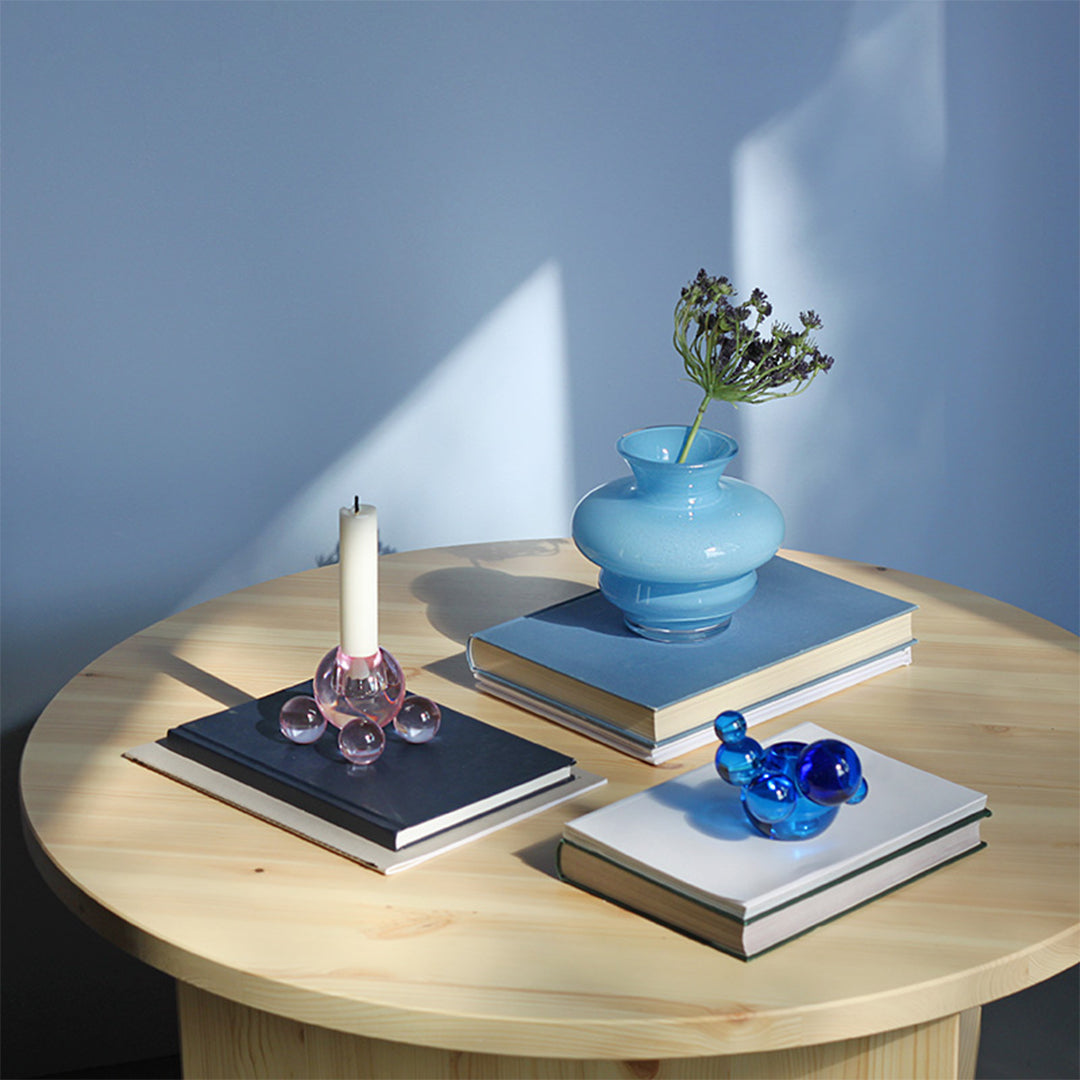 Bubble Candlestick | Blue