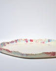 Serving round plate - Blue / Pink