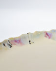Serving round plate - Blue / Pink