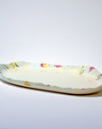 Serving elongated plate - Pink / Blue - XL - (38*30cm)