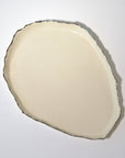 Serving trays elongated ruff rim - Silver