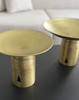 High leg brass bowl - 25 CM