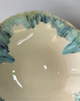 Serving Bowl Round Deep - Light Blue / Black - L - (D35 H14cm)