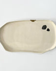 Silver Dot elongated tray 44/30