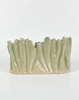 Wide Vase S 25 H15cm Sage Green