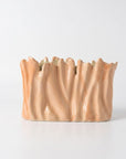 Wide Vase S 25H15cm Milky Pink