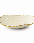 L Round Serving Bowl with edges D35 H14 cm