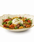 L Round Serving Bowl with edges D35 H14 cm