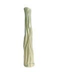 Candle Holders Textured Single Extra Tall H40 Sage Green