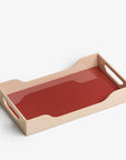 Lacquered Tray - Swell, Maroon/Pink M