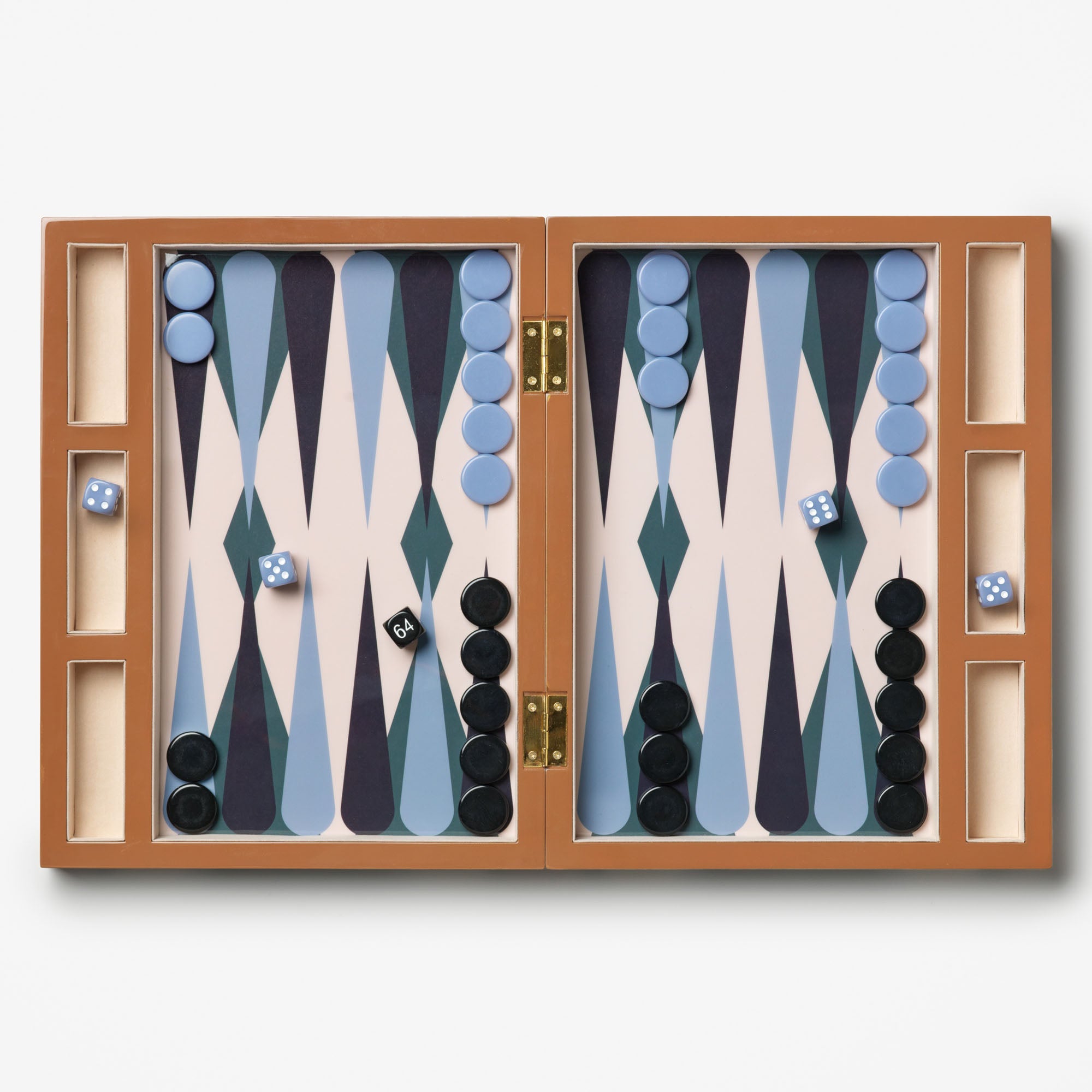 Lacquered Backgammon