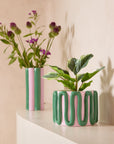 Plant Pot Estefania - Amor Del Color (Green)