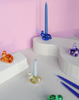 Bubble Candlestick | Blue