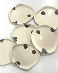 Silver Dot plate (Set of 6)