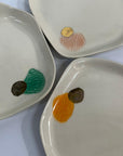 Color/Gold plate (Set of 6)