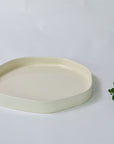 White collection - Round half deep serving bowl | Low rim (4cm)